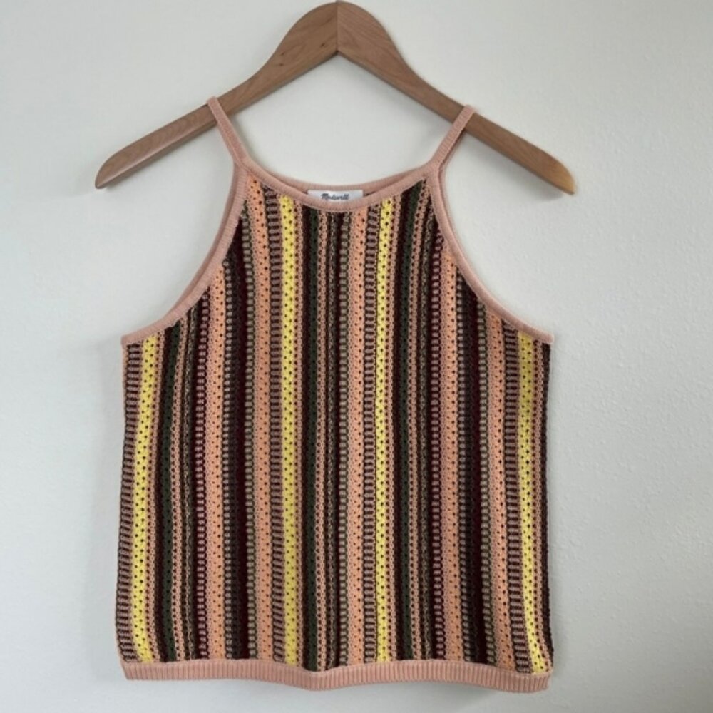Madewell XL Crochet Janson Sweater Tank